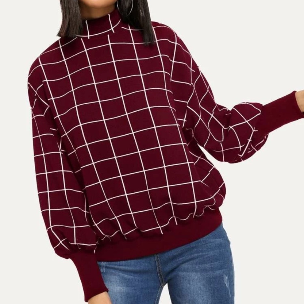 Balloon Sleeve Sweater NWOT